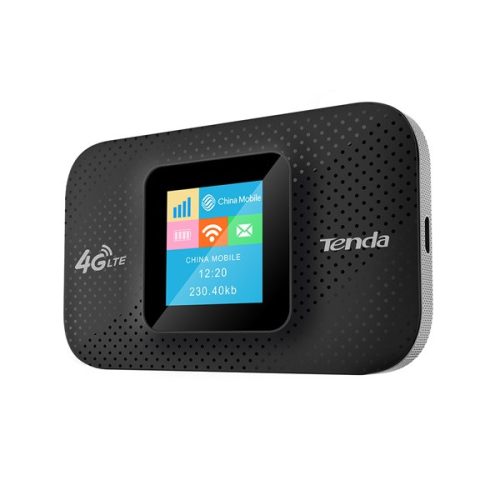 Tenda 4G185 4G/LTE LCD Kijelzős   hordozható mobil router