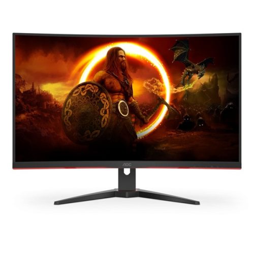 AOC 32" C32G2ZE/BK FHD VA 240Hz ívelt Kijelzős   gamer monitor