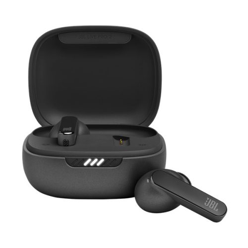 JBL Live Pro2 True Wireless Bluetooth fekete Zajszűrős fülhallgató