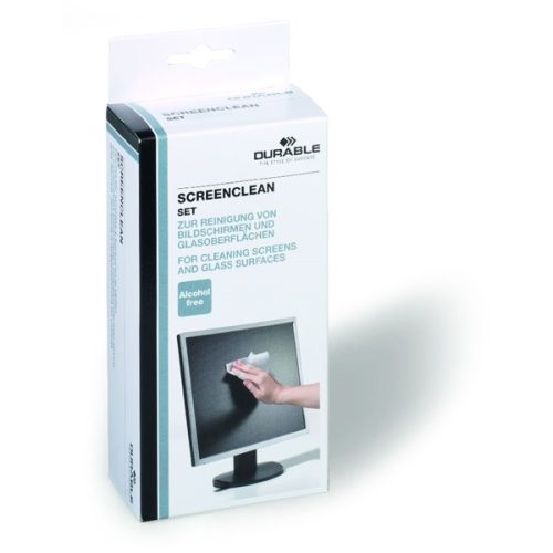 Durable SCREENCLEAN monitor tisztító Szőtt