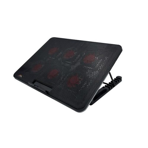 FroggieX FX-PC-P2-R HyperCooling notebook hűtőpad telefontartóval
