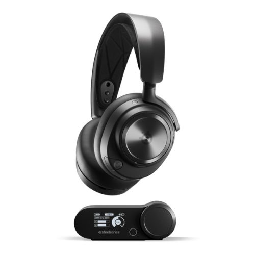 Steelseries Arctis Nova Pro vezeték nélküli fekete gamer headset