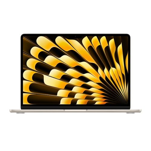 Apple MacBook Air 15,3" Retina/M3 chip 8 magos CPU és 10 magos GPU/8GB/256GB/csillagfény laptop - MRYR3MG/A