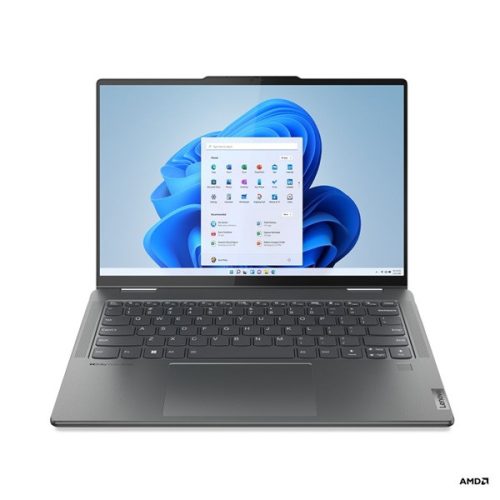 Lenovo Yoga 7 14ARP8 14"WUXGA/AMD Ryzen 5 7535U/16GB/512GB/Int.VGA/Win11/szürke laptop - 82YM008THV