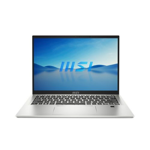MSI Prestige 14 Evo B13M-639 14"FHD+/Intel Core i5-13500H/16GB/512GB/Int.VGA/Win11/ezüst laptop - 9S7-14F122-639