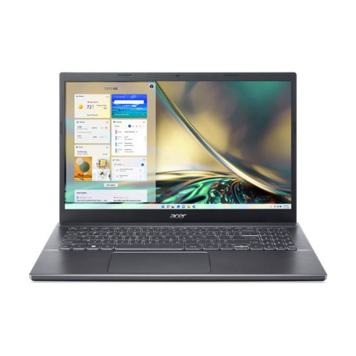 ACER Aspire A515-57-564T, 15.6" FHD IPS, Intel Core i5-12450H, 16GB, 512GB SSD, UMA, DOS, fekete - NX.KN4EU.009