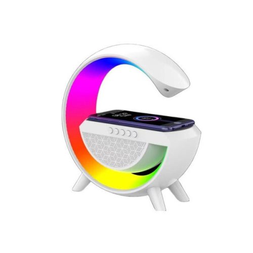 BLACKBIRD Bluetooth Hangszóró, vezeték nélküli telefonTöltős, LED-es, Fehér