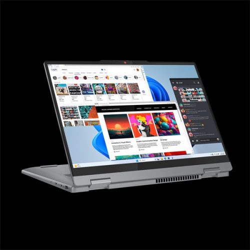 LENOVO IdeaPad 5 2-in-1 14IRU9, 14.0" WUXGA Touch, Intel Core 5 120U, 16GB, 512GB SSD, Win11 Home, Luna Grey, PEN - 83DT001XHV