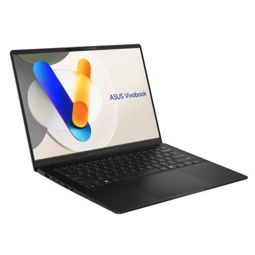 ASUS CONS NB Vivobook M5406NA-PP014W 14" WQ+ OLED GL, Ryzen 5-7535HS, 16GB, 512GB M.2, INT, WIN11H, Fekete - M5406NA-PP014W