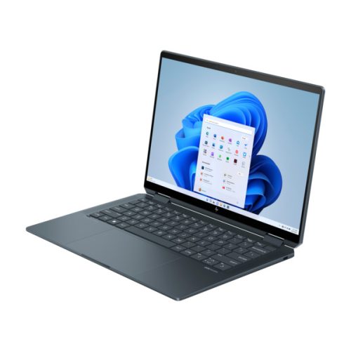 HP Spectre x360 14-eu0002nh 14" 3K 2880x1800 AG OLED 120Hz 400cd Touch, Ultra7-155H 1.4GHz, 32GB, 1TB SSD, Win 11, kék - AY7K6EA#AKC