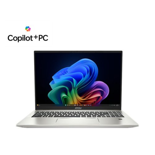 MSI Business NB Prestige A16 AI+ A3HMG-080, 16" UHD+ OLED, Ryzen AI 9 365, 32GB, 1TB M.2, INT, WIN11H, Ezüst - 9S7-159K32-080