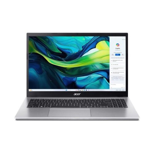 ACER Aspire AG15-42P-R551, 15.6" FHD, AMD Ryzen 5 5625U, 8GB, 512GB SSD, UMA, DOS, ezüst - NX.J7XEU.005