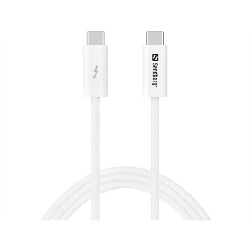 SANDBERG USB-C tartozék, USB-C>C USB4 240W+40Gbps, 1M