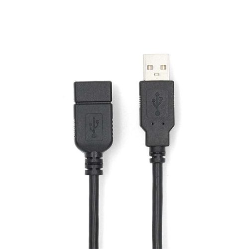 Nedis USB2.0 hosszabító kábel, hossz 2m, CCGL60010BK20