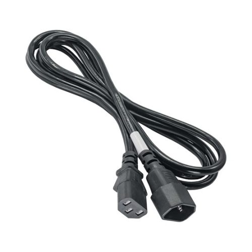 Akyga AK-PC-03A Extension tápkábel toldó C13/C14 - 1,8 m